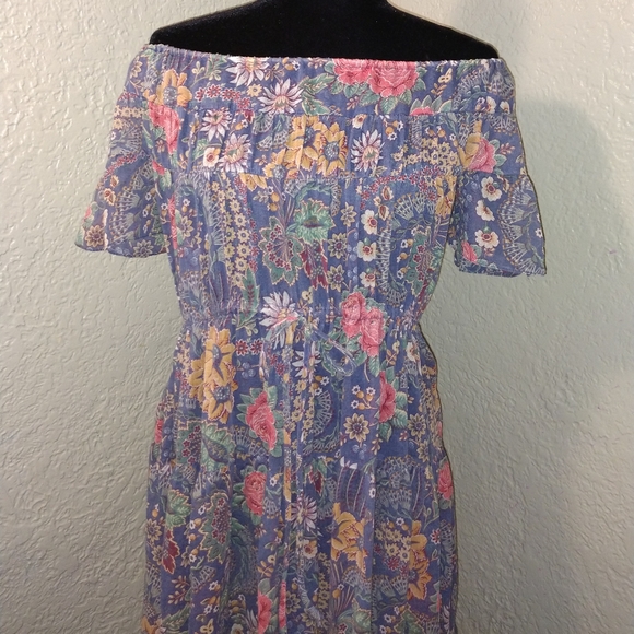 ☀️Vintage Floral Dress☀️ - Picture 3 of 4